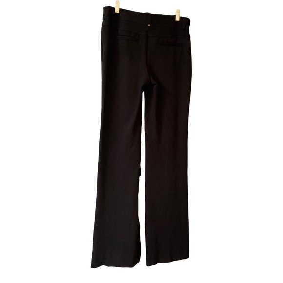 Cache Women's Black Modern Mid Rise Skinny Straight Leg Dress Pants Size 10 - Picture 3 of 6
